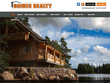 Tablet Screenshot of grimesrealty.com